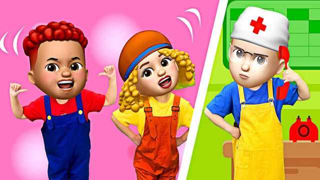 Dance Video | Five little monkeys having fun at a dance party img