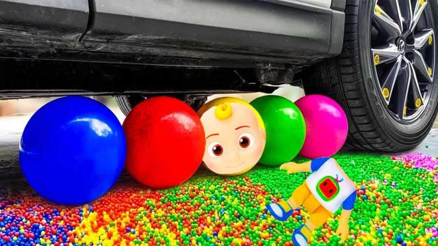 Smash videos 🚗 | Cars and pumpkin puree 🎃, Lollipop, bread and more 😎 img